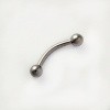 Curved Barbell 1.6 x 10 w 4mm Ball 10pack