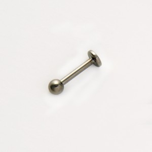 Labret Studs - 1.2mm OR 1.6mm - PLAIN or CLEAR CRYSTAL (5 PACK)